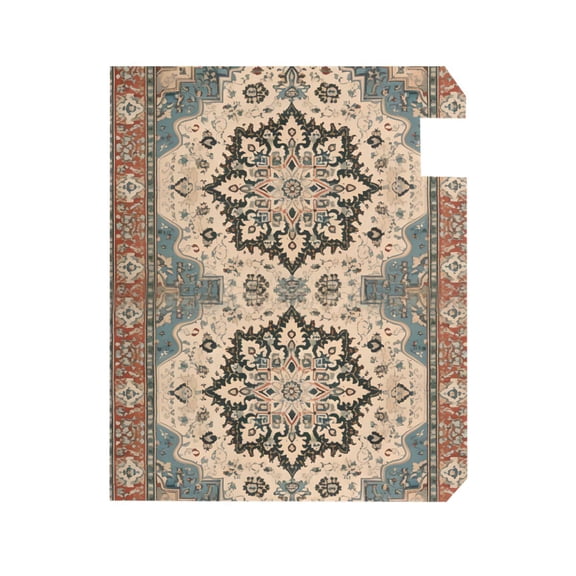 Retro Mandala Mailbox Covers Magnetic Post Box Cover Wraps Standard Size 21"x18" Waterproof Home Garden Yard Outside Decor