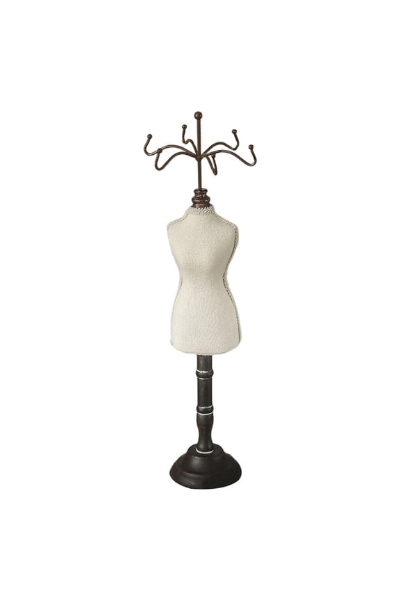 Retro Mannequin Jewelry Organizer Stand Jewelry Tree Hanging Rack Holder Storage