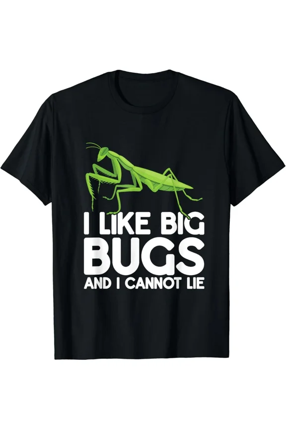 Retro Mantis Nature Art Colorful Insect Lover Unique Graphic Unisex T-Shirt, up to size 5XL