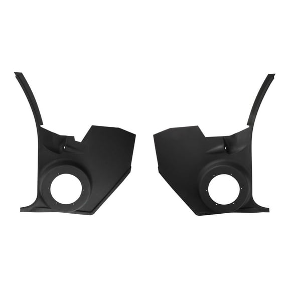 Retro Manufacturing Kick Panels with Standard Speakers and Sound Dampening KPC236872NA-62-M