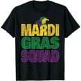 thumbnail image 1 of Retro Mardi Gras Squad - Matching Family Mardi Gras Party T-Shirt, 1 of 3