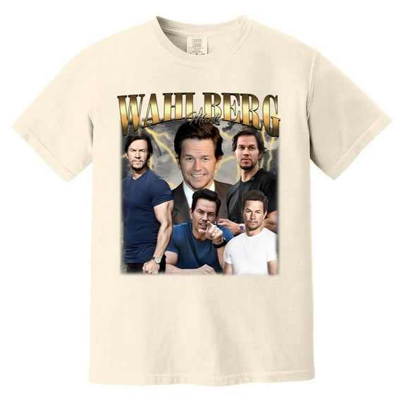 Retro Mark Wahlberg 90s Actor Musician Fan Graphic Tee Comfort Color T-Shirt