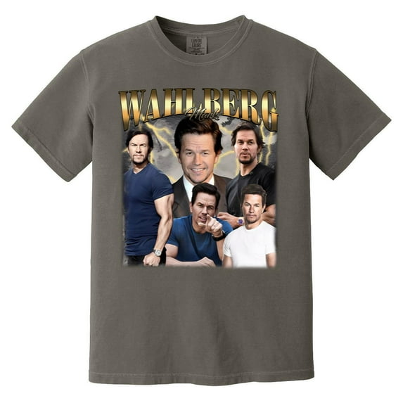 Retro Mark Wahlberg 90s Actor Musician Fan Graphic Tee Comfort Color T-Shirt