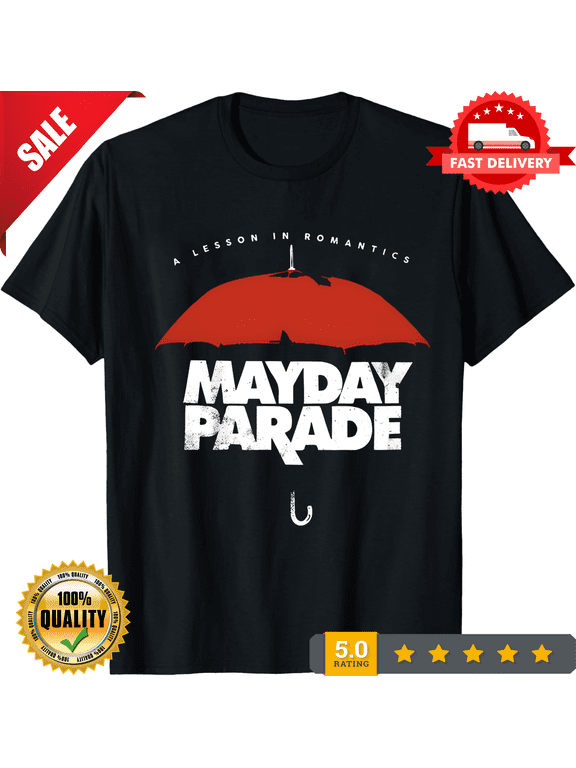 Retro Mayday parade Short Sleeve Unisex All Size 10D792, LIMITED EDITION-TH67476