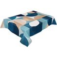 thumbnail image 1 of Retro Medieval Geometry Wedding Decorative Kitchen Waterproof Tablecloth Gourmet Party Dining Table Cover Cloth, 1 of 7
