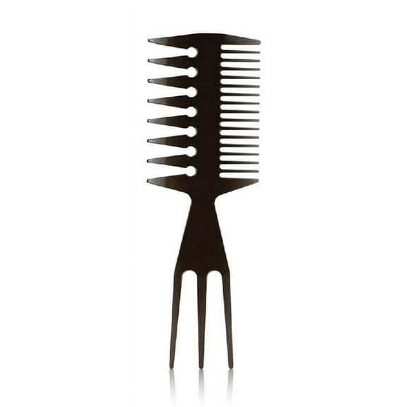 Retro Men's Oil Head Comb Double Sided Haircut Shape Texture Combs Detangling Hairstyle Styling Tool for Men