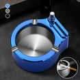 thumbnail image 1 of Retro Metal Ashtray Ten Thousand Match Lighter Multifunction Ashtray Collectible Ashtray for Men Smokers Gifts Simple Stylish Ashtray with Ten Thousand Match Lighter, 1 of 4