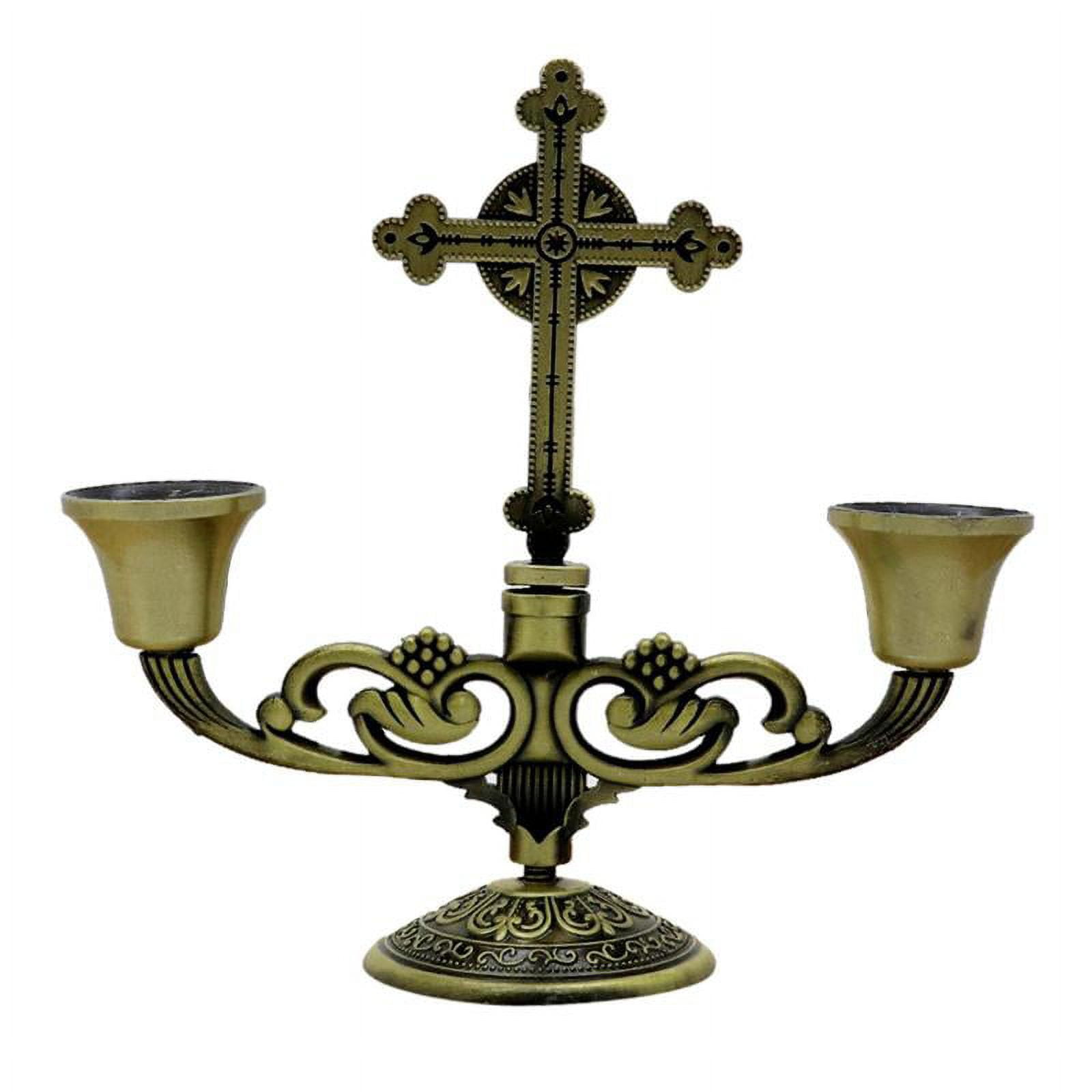 Candle Stand for Church and Home, Brass Candle Stand, Brass Candle