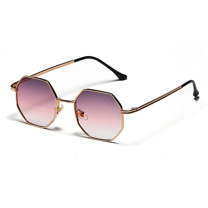 Designer hexagon sunglasses discount