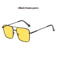 thumbnail image 1 of Retro Metal Frame Sunglasses For Cycling And Stage Performance With Ocean Lens Design Glasses For Outdoors Use, 1 of 3
