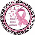 thumbnail image 1 of Retro Metal Tin Sign 12 X 12 Inches Breast Cancer Awareness Wreath Signs Wall Decor Round Wreath Sign Funny Wall Decor Nostalgic Arts Decor Waterproof Plate Decoration Novelty Decorative Crafts, 1 of 4
