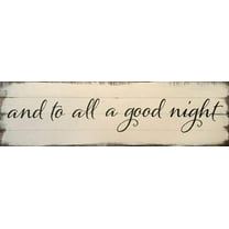 Retro Metal Tin Sign Sweet and to All A Good Night Sign Funny Home Cave Garage bar Wall Decoration Vintage Metal Sign 4"x16"