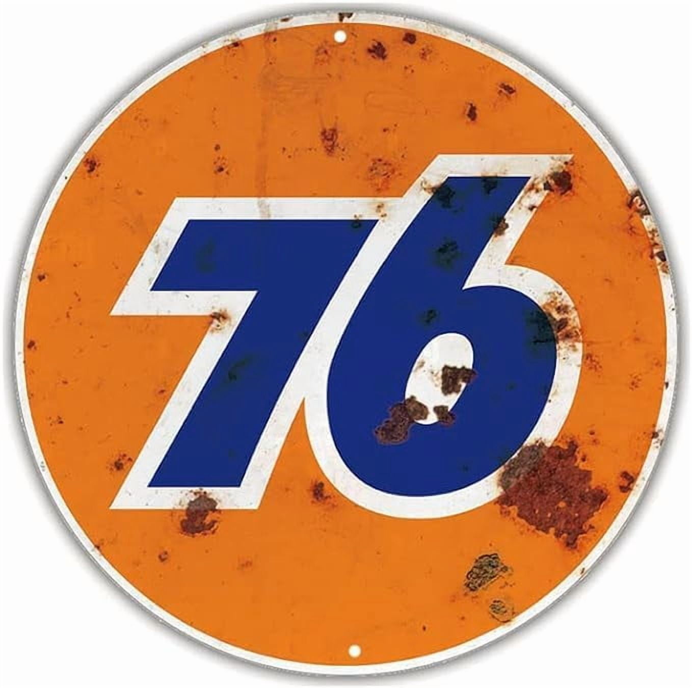 Retro Metal tin Sign 76 Gasoline Gas Station and Motor Oil Reproduction ...