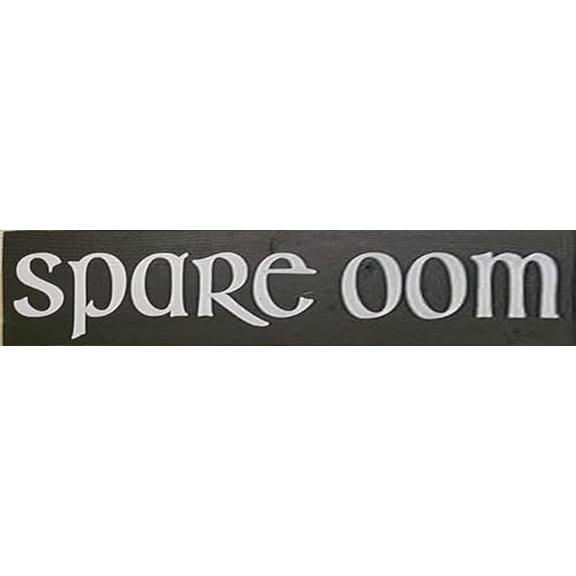 Retro Metal tin Sign Sweet Spare OOM Sign Funny Home Cave Garage bar Wall Decoration Metal Sign 4 x 16 inch Present