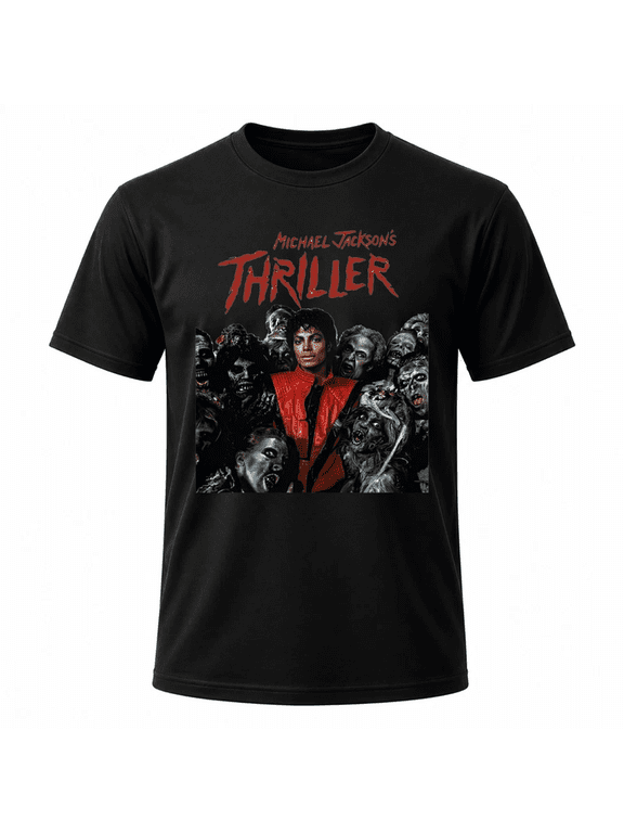 Retro Michael J T-Shirt, Vintage King Of Pop Famous Music Thriller MJ Shirt