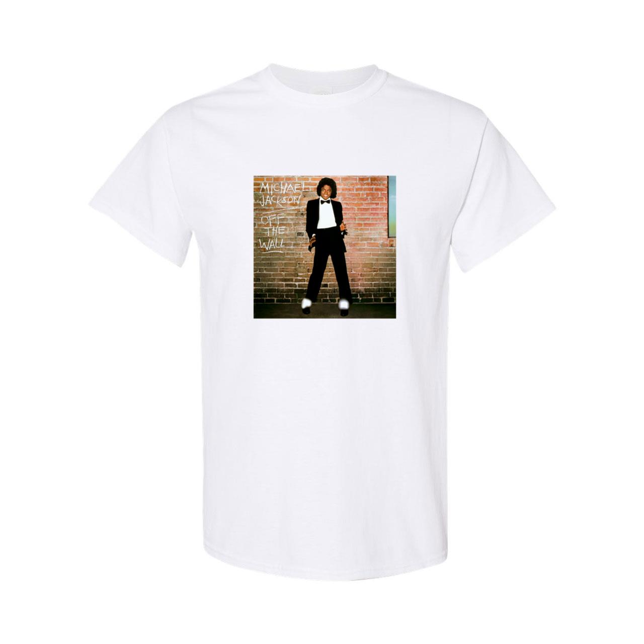 Retro Michael Jackson Tshirt Off The Wall Album Cover Unisex