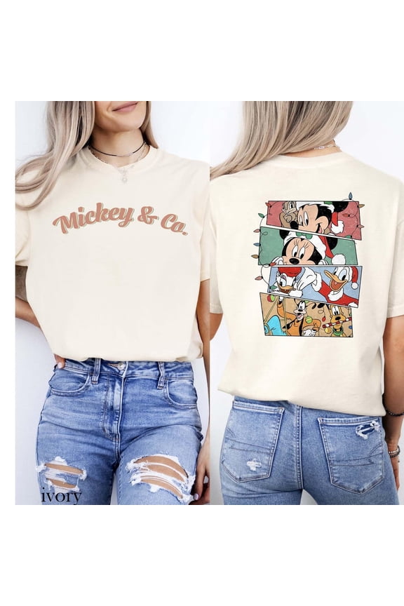 Retro Mickey & Co 1928 Shirt, Disneyland Tee,Daisy Donald Goofy, Mickey And Friends Family Shirt, Disney Gift