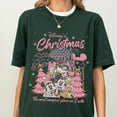 thumbnail image 1 of Retro Mickey & Friends Disney Holiday Shirt, Dinsey World Pink Holiday Tshirt, Mickey Very Merry Xmas, Wdw Disneyland Trip, S-5XL Shirt, 1 of 4