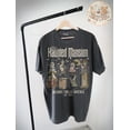thumbnail image 1 of Retro Mickey and Friends Haunted Mansion Comfort Colors T-Shirt, Disney Halloween Shirt, Disney Halloween Haunted Mansion, Disneyland Halloween Tee, Graphite Color, Size S, 1 of 5