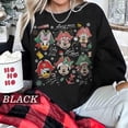 thumbnail image 1 of Retro Mickey & Friends Pirate Signatures Christmas Shirt, Vintage Disney Cruise Sweatshirt, Pirate’s Life Holiday Sweater, Disney Family Xmas 2025,Black Color,Size 2XL, 1 of 5