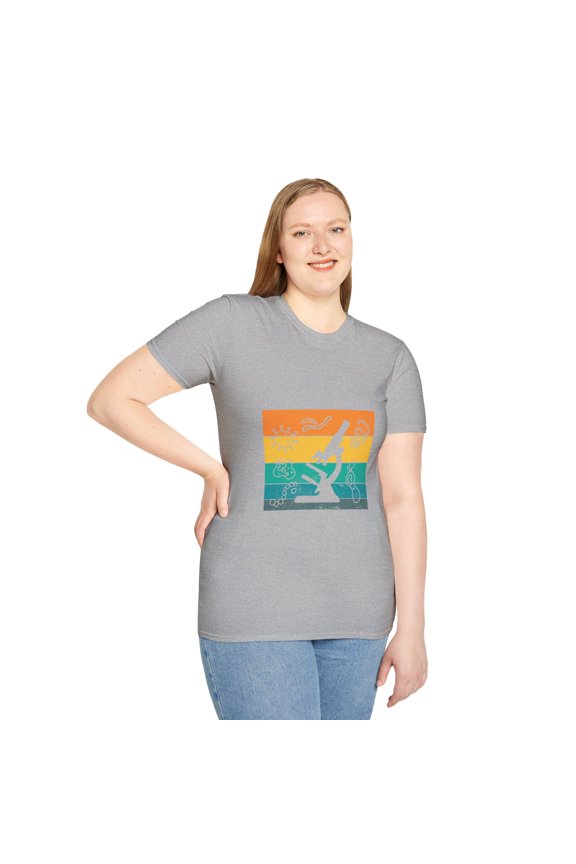 Retro Microbiologist Biology Lover Microbiology Expert