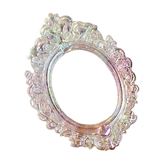 Retro Mini Embossed Small Photo Frame Border Vintage Ornate For Tabletop Home Decor