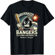 Retro Minor League Baseball Team Brookhaven Bangers T-Shirt