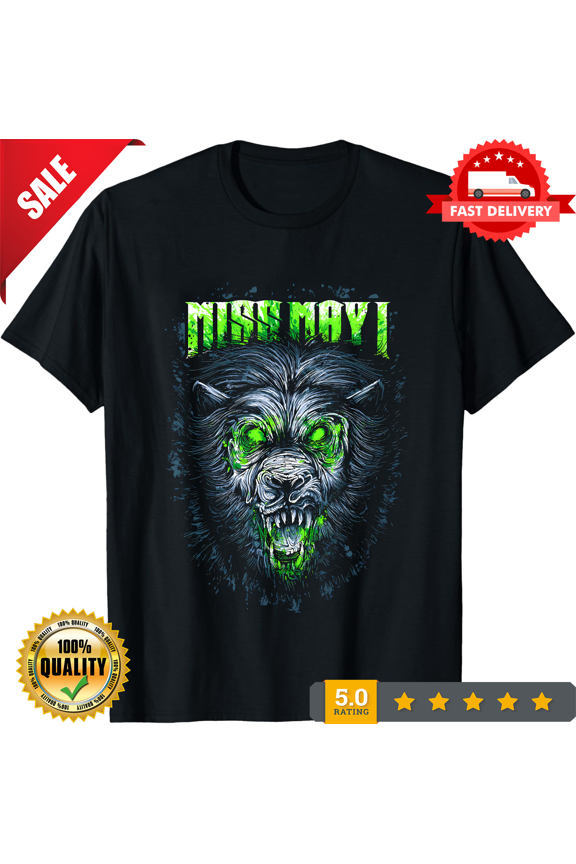 Retro Miss May I band Short Sleeve Unisex All Size 8D155, LIMITED EDITION-TH70038