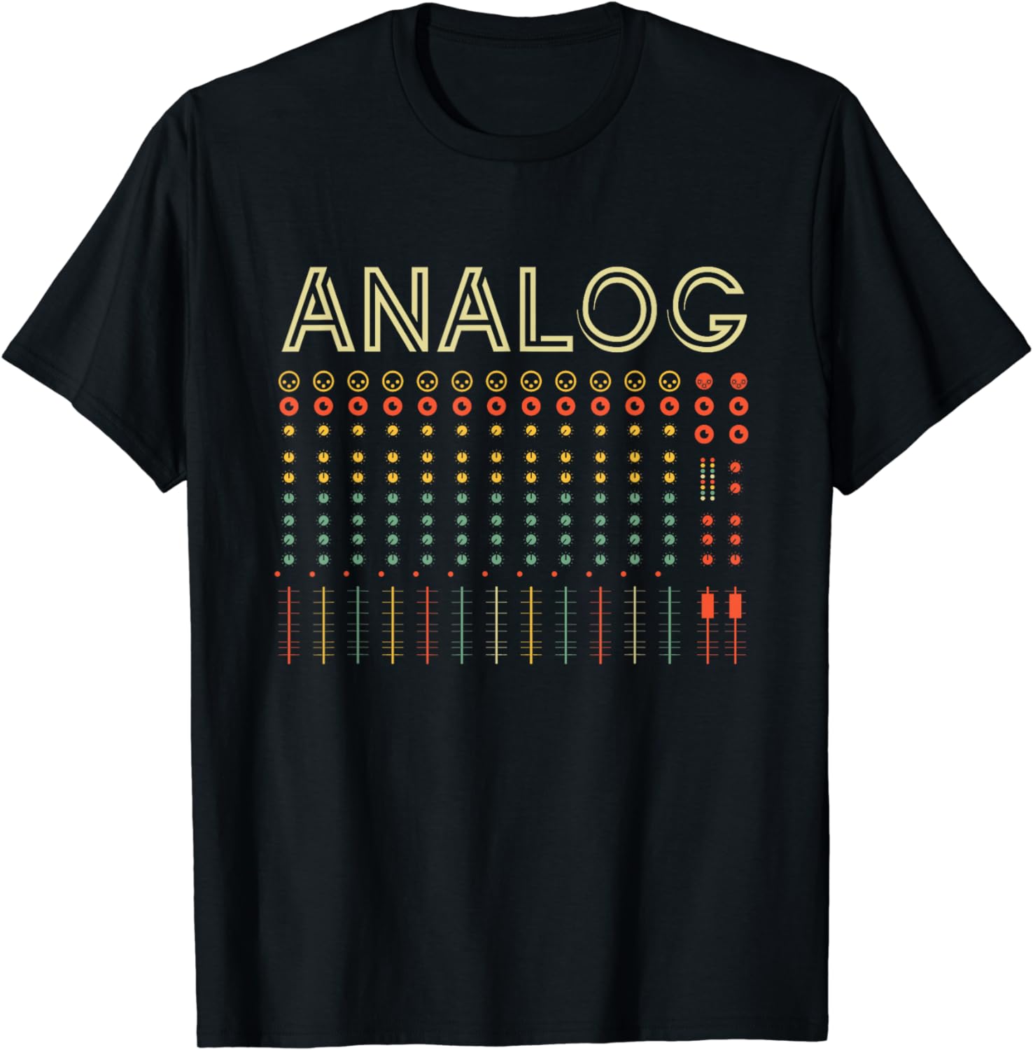 Retro Modular Synthesizer Analog Music Synth TShirt