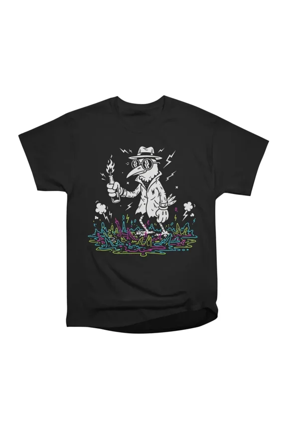 Retro Molotov Bird T-Shirt Tee Gift For Him Merch For Her Apparel For Friend