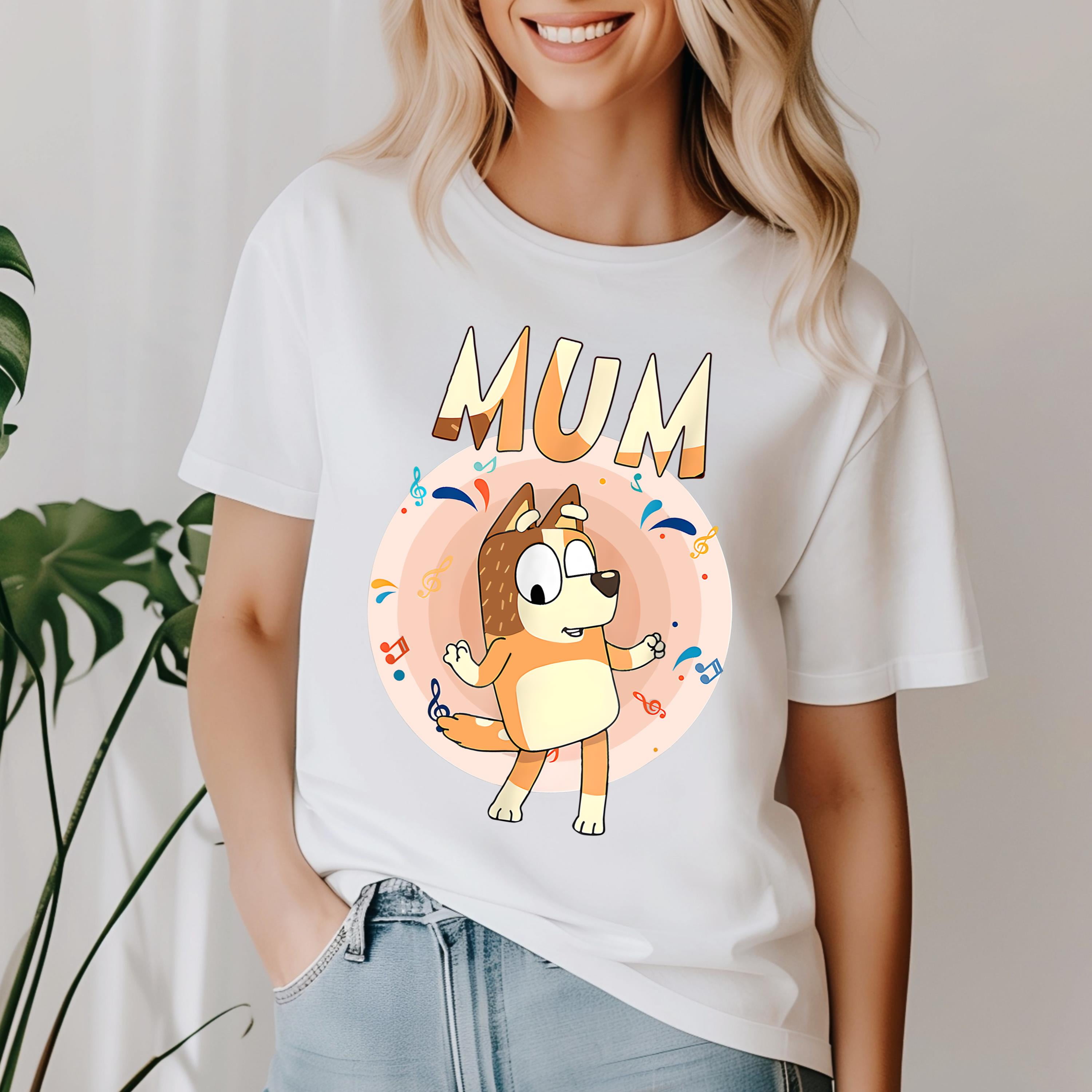 Retro Mom Bluey Shirt, Chilli Heeler Bluey Family Shirt, Mama Shirt, Retro Chilli Heeler Shirt
