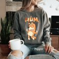 thumbnail image 1 of Retro Mom Bluey Sweatshirt, Chilli Heeler Bluey Family Shirt, Mama Shirt, Retro Chilli Heeler Shirt, Mom Bluey Shirt, Mom Daily Affirmation Shirt, 1 of 2