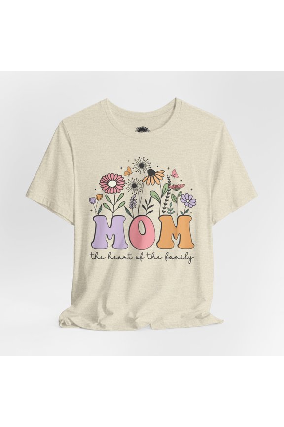 Retro Mom T-Shirt, Vintage Style Mom Tee, Classic Mothers Apparel