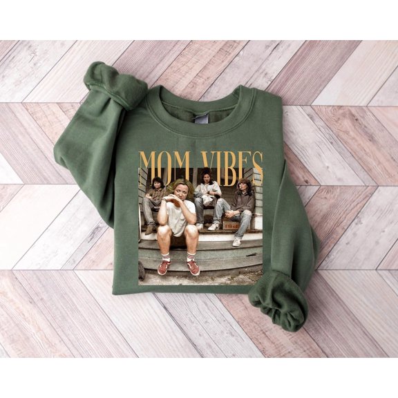 Retro Mom Vibes Thug Life Sweatshirt, 90s Mom Vibes Sweatshirt, Mother's Day, Mama Sweater, Mom Life Sweatshirt, Trendy Mother All Size S-5Xl