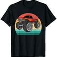thumbnail image 1 of Retro Monster Truck Design For Men Women Boys Girls Toddler T-Shirt, 1 of 3