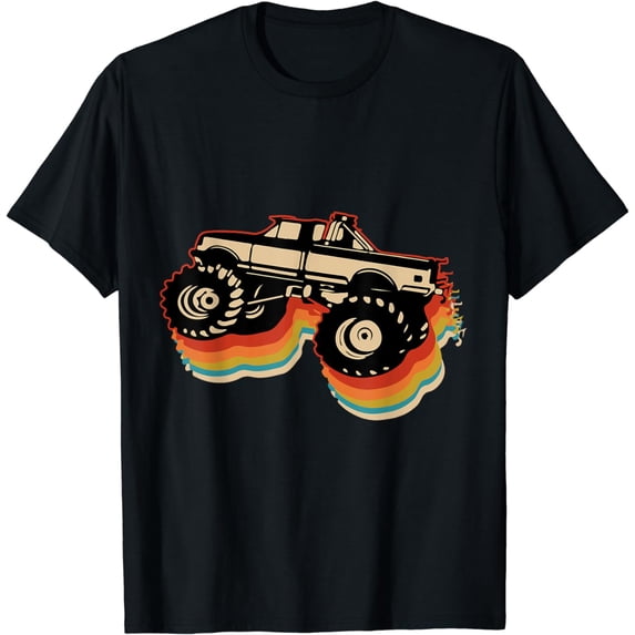 Retro Monster Truck Show - Vintage Monster Trucks T-Shirt