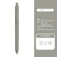 thumbnail image 1 of Retro Morandi Retractable Gel ink Ballpoint Pen,Extra Fine Point Black ink Smooth Writing Quick Dry Japan Mikuni ink Refills 1 Light Green Pen, 1 of 6