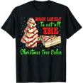 thumbnail image 1 of Retro Most Likely To Eat All The Krismast Tree Cakes Debbie T-Shirt, 1 of 4