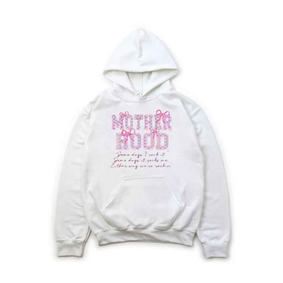 Retro Motherhood Coquette T-Shirt with Bow Design for Mother's Day, for men & women, up to size 5XL