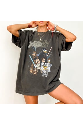 Retro Sci-Fi Cartoon Graphic Shirt, Vintage Space Hero Style Tee, Cartoon Friends Galaxy Theme, Family Vacation Outfit, Unisex Fan Gift