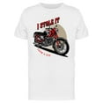 thumbnail image 1 of Retro Motorcycle   Design T-Shirt Men -Image by Shutterstock, Male Medium, 1 of 2