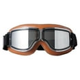 thumbnail image 1 of Retro Motorcycle Glasses Men's Moto Racing Motocross Windproof Retro Goggles, 1 of 5