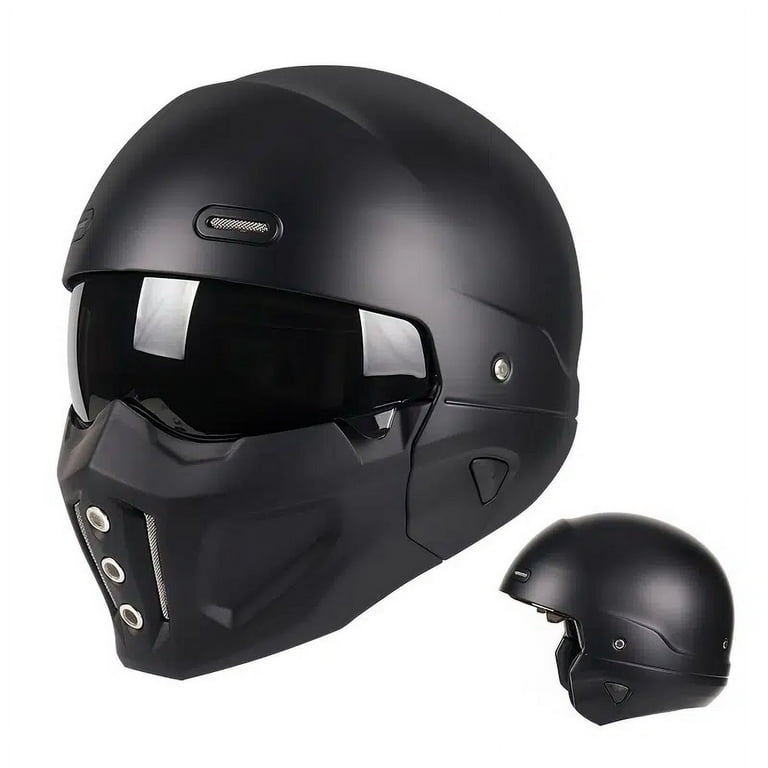Retro Motorcycle Scorpion Vintage Combination Helmet, Capacete Moto Helmet  Casco 