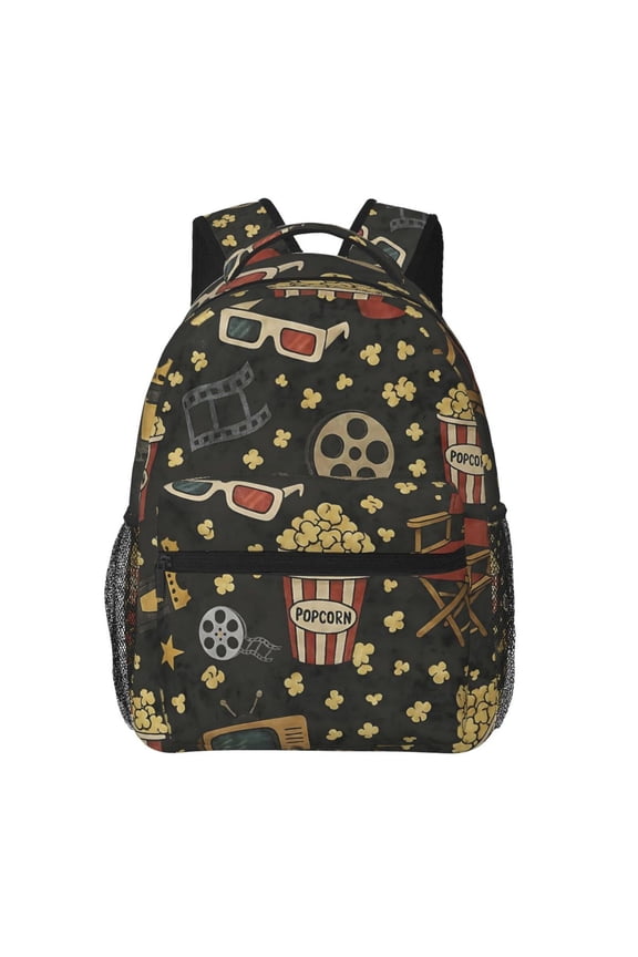 Retro Movie Backpack Lightweight Rucksack Travel Bag for Men and Women
