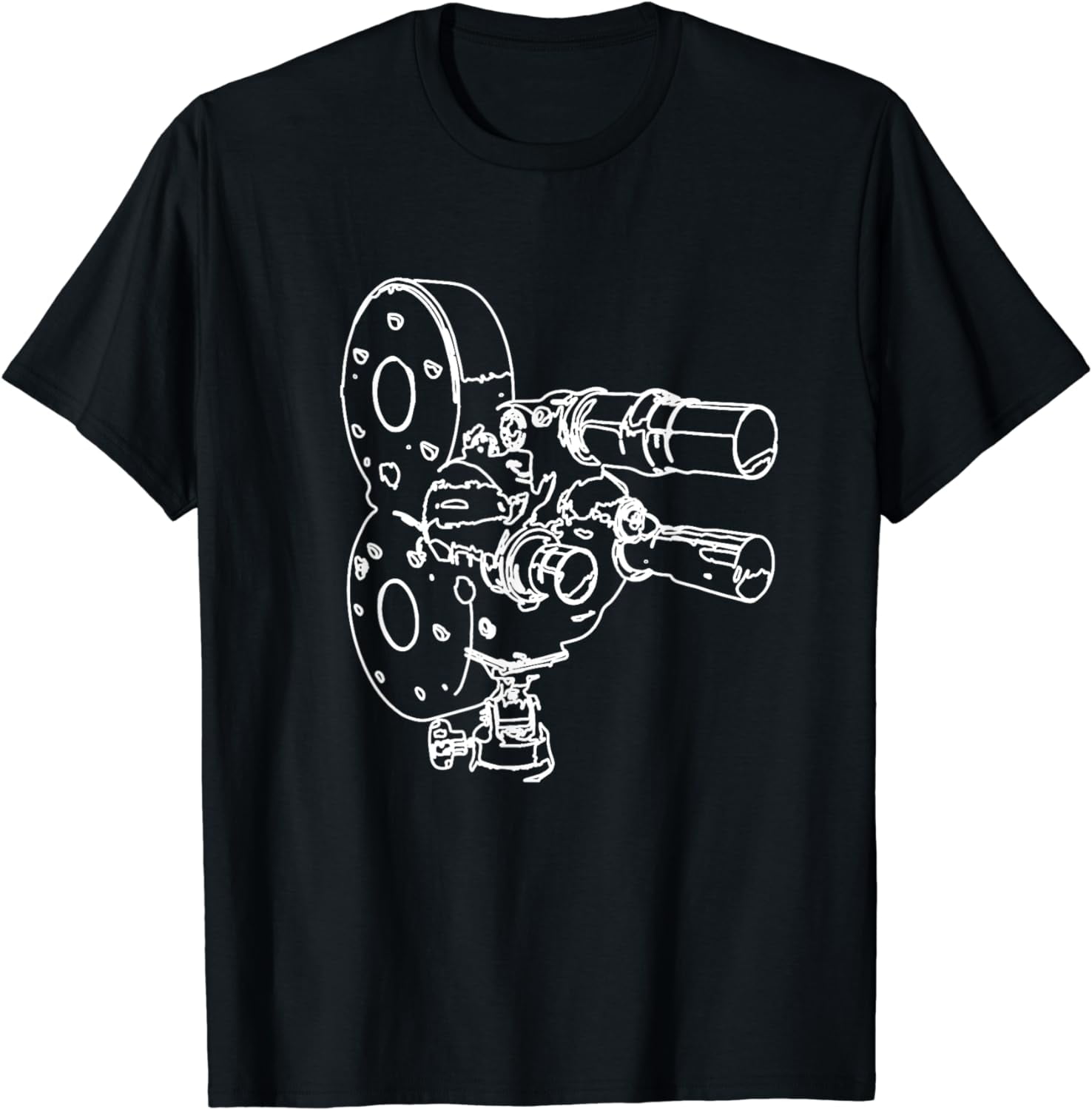 Retro Movie Camera Vintage Old School Video Camera TShirt