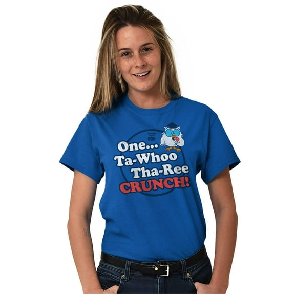 Retro Mr. Owl How Many Licks Lollipop Men's Graphic T Shirt Tees Brisco Brands M