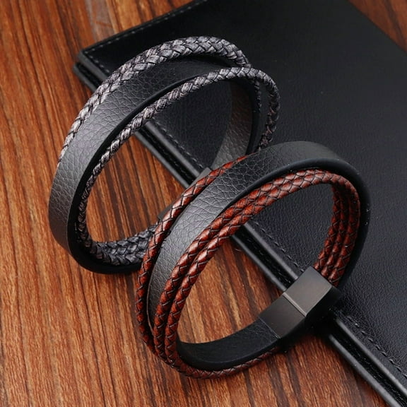 Retro Multi-layer Leather Rope Woven Bracelet
