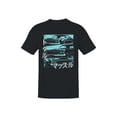 thumbnail image 1 of Retro Muscle Car Design with Japanese Text Men's T-shirt, 1 of 3