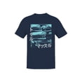 thumbnail image 1 of Retro Muscle Car Design with Japanese Text Men's T-shirt, 1 of 3