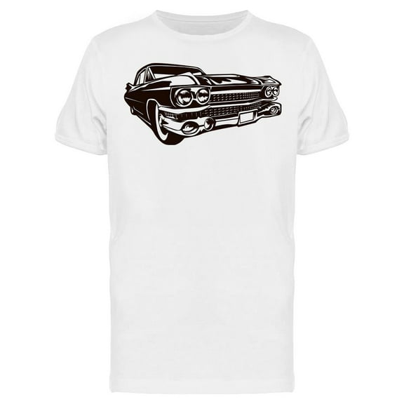 Retro Muscle Car Style T-Shirt Men -Image by Shutterstock, Male Small